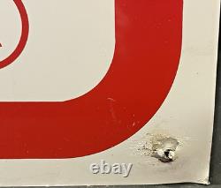 Vintage State Farm Insurance Metal Sign Old Logo 23.5 x 22 Double Sided