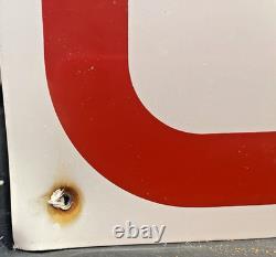 Vintage State Farm Insurance Metal Sign Old Logo 23.5 x 22 Double Sided