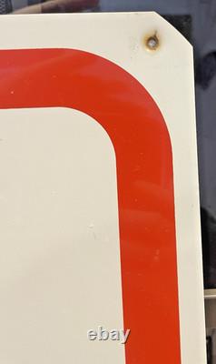 Vintage State Farm Insurance Metal Sign Old Logo 23.5 x 22 Double Sided