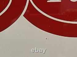 Vintage State Farm Insurance Metal Sign Old Logo 23.5 x 22 Double Sided