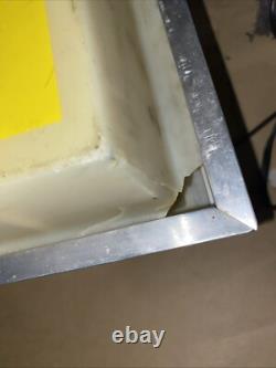 Vintage Toyo Tires Double Sided Dealer Sign Lighted Check Out The Pics It's Cool