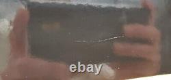 Vintage WESTERN UNION porcelain double Sided sign 30x15 original