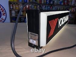 Vintage Yokohama Tire Double Sided Dealer Sign Lighted Check Out The Pics