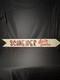 Vintage Double Sided Wood Sign From Schneider Auto Center In Trinway, Ohio