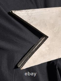 Vintage double Sided Wood Sign From Schneider Auto Center In Trinway, Ohio