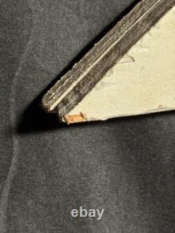 Vintage double Sided Wood Sign From Schneider Auto Center In Trinway, Ohio