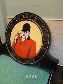 Vintage original Tetley house double sided sign