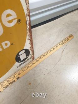 Vtg Lot 1960s BankAmericard Gas Master Charge Credit Card Double-Sided Sign