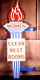Women Clean Rest Rooms Double Sided (buy Women's Sign Get Mens Sign Free)