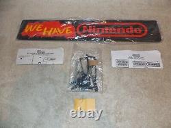 WORLD OF NINTENDO Double Sided 36 EMBOSSED NES M37B LOGO SIGN with Packaging