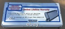 Walker Mufflers Lighted Hanging Sign garage shop double dual 2 sided we install