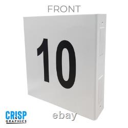 Warehouse Aisle Marker Signs Projecting Blade Signs Bulk Quantity Sets
