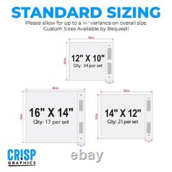 Warehouse Aisle Marker Signs Projecting Blade Signs Bulk Quantity Sets