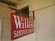 Willard Service Station Double Sided Porcelain Sign -rare