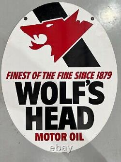 Wolfs Head Double Sided Sign