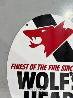 Wolfs Head Double Sided Sign