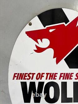 Wolfs Head Double Sided Sign