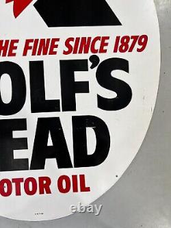 Wolfs Head Double Sided Sign