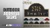 10 Les Meilleurs Signes D'adresse Extérieure 2018 Best Sellers Outdoordecor
