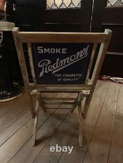 1940's Piedmont Tobacco Folding Deck Chair Double-sided Porcelain Watch Vidéo