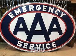 Aaa Urgency Service Bague Double En Alun Signée Porcelaine Des Années 1950