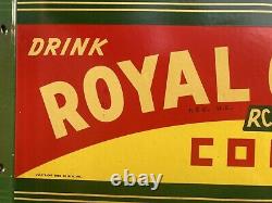 Boire Rc Royal Crown Cola Double Face De La Plaque De Porcelaine Soda Pop Man Cave
