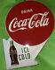 Boisson Coca-cola Glace Cold Double Face Plaque Métallique A-m 8-53