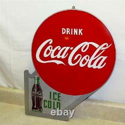 Boissons Anciennes Coca-cola, Plaque De Bride À Double Face À Froid, Métal, A-m 4-51