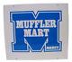 Enseigne Double Face Pour Magasin De PiÈces Auto Et Station Service Merit Muffler Mart