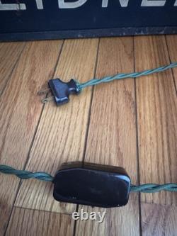 ENSEIGNE ÉLECTRIQUE À DOUBLE FACE ORIGINALE MÉDICALE DOCTEUR OPTOMÉTRIE OD 26,5