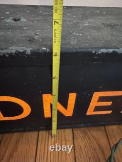 ENSEIGNE ÉLECTRIQUE À DOUBLE FACE ORIGINALE MÉDICALE DOCTEUR OPTOMÉTRIE OD 26,5