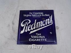 Essence À Double Face En Porcelaine Piedmont Virginia Cigarette Tobacco Gas Oil