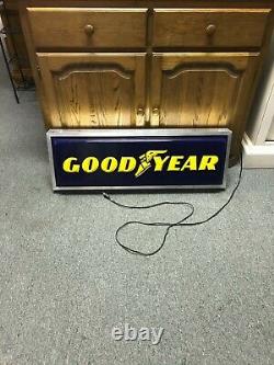 Goodyear Advertising Lighted Double-sided Dealer Sign 36x12x6 Goodyear Advertising Lighted Double-sided Dealer Sign 36x12x6 Goodyear Advertising Lighted Double-sided Dealer Sign 36x12x6 Goodye
