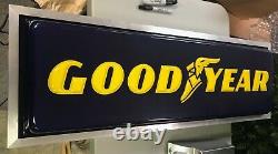 Goodyear Advertising Lighted Double-sided Dealer Sign 36x12x6 Goodyear Advertising Lighted Double-sided Dealer Sign 36x12x6 Goodyear Advertising Lighted Double-sided Dealer Sign 36x12x6 Goodye