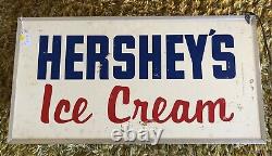 Ice Cream Vintage De Hershey Double Faced Light Up Sign