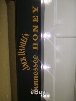 Jack Daniels & Jack Honey Double Face Light Up Sign Man Cave Lighted Tennessee