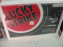 Light-up Illuminated Double Sided Advertising Sign Frame Lucky Strip Cigarette