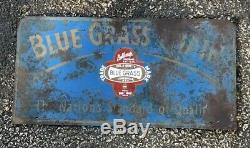 Nice Vintage Belknap Hardware Bleu Grass Chain ​​bilaterale Keen Signe Kutter