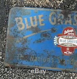 Nice Vintage Belknap Hardware Bleu Grass Chain ​​bilaterale Keen Signe Kutter