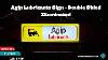 Panneau Agip Lubricants Recto Verso, Panneaux De Boutique Agip, Ferrari Agip Racing, Automobilia Denwerks