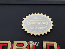 Panneau D'affichage En Plastique À Double Face Vintage World Of Nintendo, 12 X 7 Po
