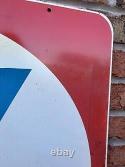 Panneau Vintage Original 30 Double Face Huile Moteur Valvoline Donasco Cov, KY