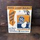 Panneau D'affichage En Métal Double Face D'ampoules Ge Vintage Originales