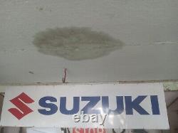 Panneau de course en porcelaine double face de l'usine Suzuki