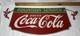 Panneau De Service De Fontaine Coca-cola Original Vintage Double Face