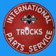 Panneau émaillé De Camions Internationaux En Porcelaine, Taille 30x30 Pouces, Double Face