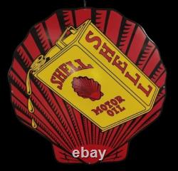 Panneau émaillé en porcelaine 30x30 pouces double face