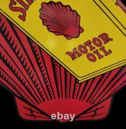 Panneau émaillé en porcelaine 30x30 pouces double face