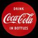 Panneau En &eacute;mail Coca-cola En Porcelaine 30x30 Pouces Double Face