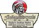 Panneau En émail Porcelain Indian Motorcycles 30x22 Pouces Double Face